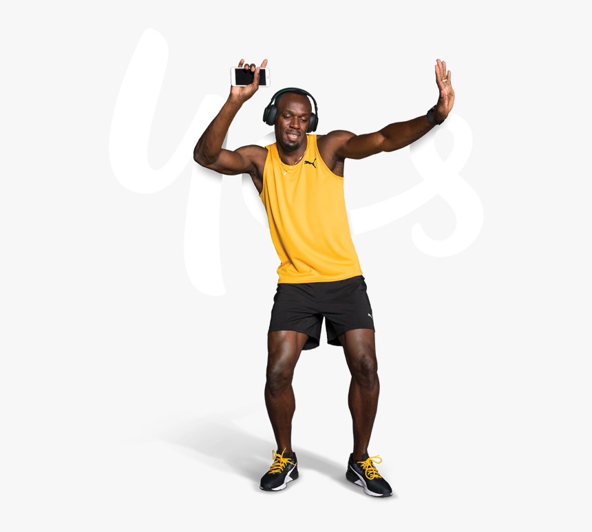 Usain Bolt Transparent Background, HD Png Download