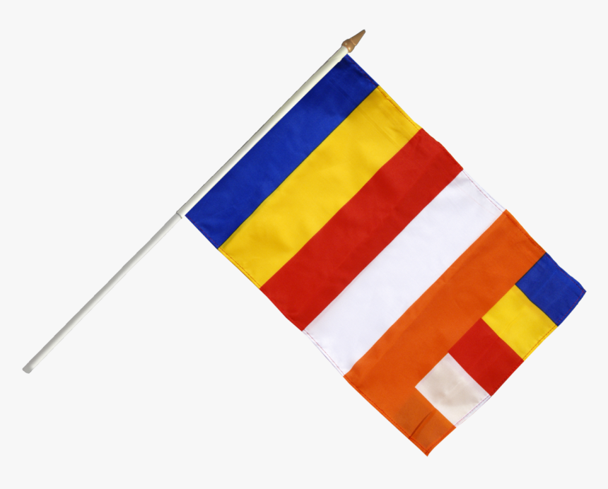 Buddhist Hand Waving Flag - Flag, HD Png Download