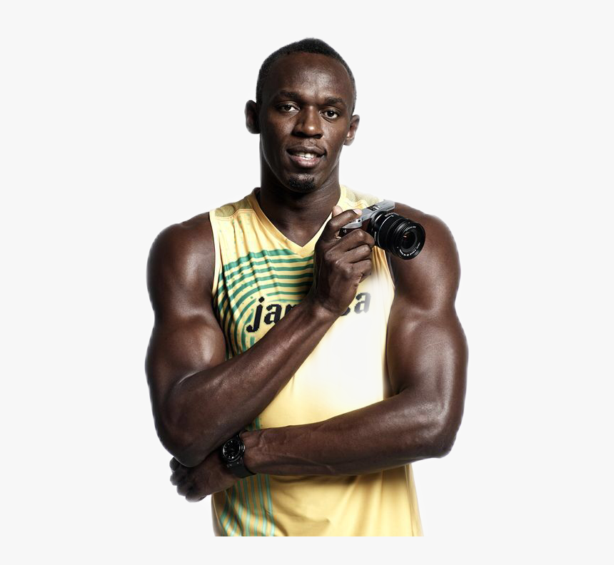#usainbolt #fast #speed #light #freetoedit - Usain Bolt Photos Gallery, HD Png Download
