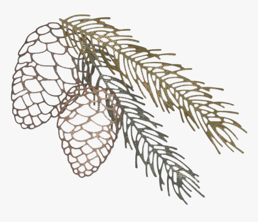 Pine Branch Png Clipart - Sizzix Pine Cone Die, Transparent Png