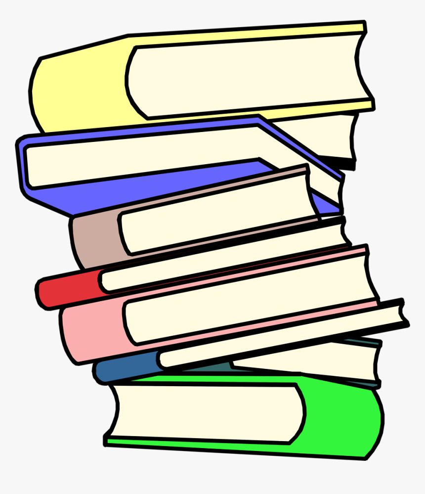 Books Clipart No Background, HD Png Download , Transparent Png Image ...
