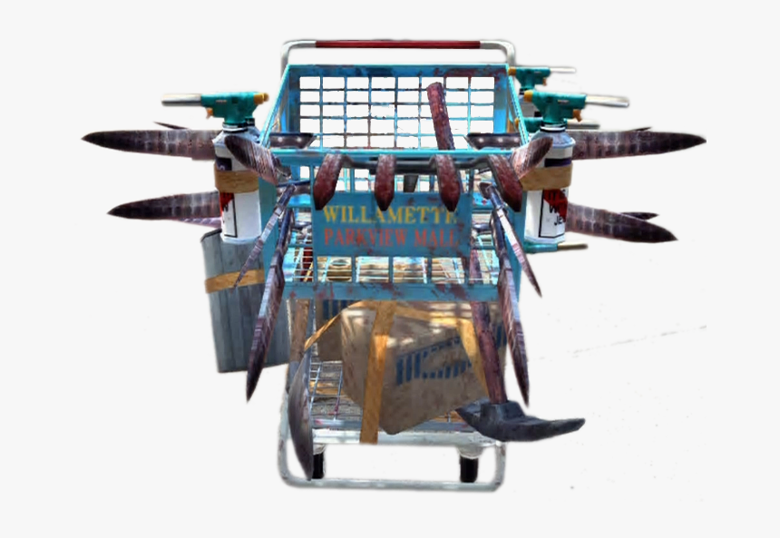 Dead Rising Wiki - Dead Rising Shopping Cart, HD Png Download