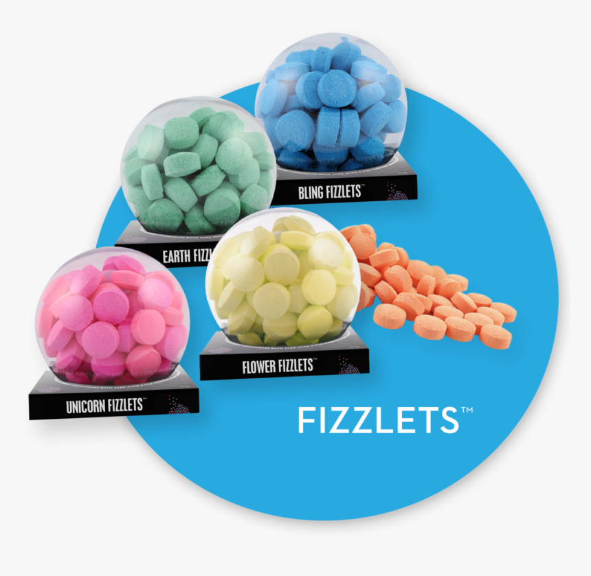Packaged And Unpackaged Fizzlets, HD Png Download