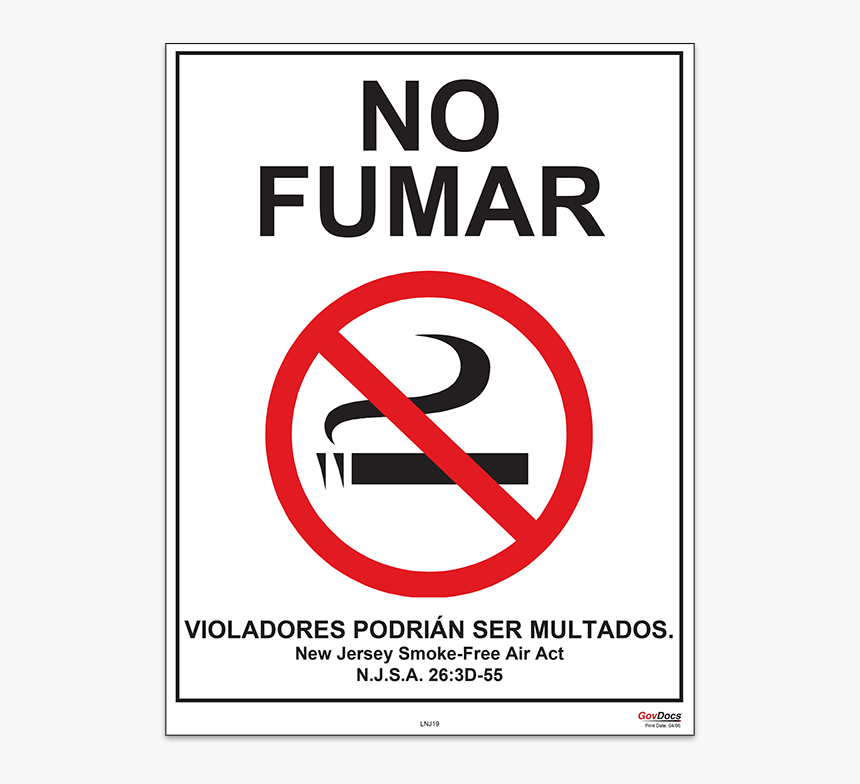 No Smoking No Vaping Sign, HD Png Download