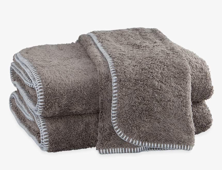 Whipstitch Bath Towels Smoke Grey, Sterling, HD Png Download
