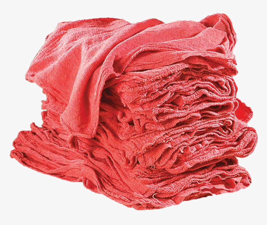 Shop Towel - Red Shop Rags, HD Png Download