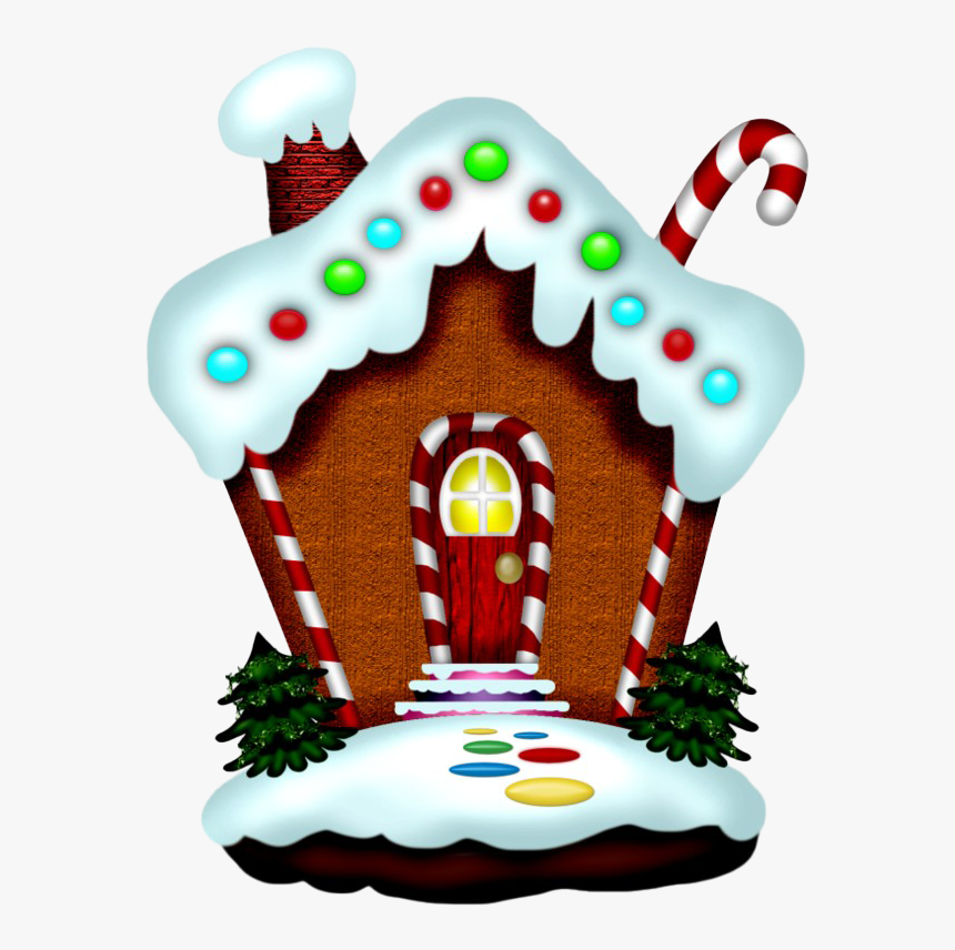 Gingerbread House Png Image - Gingerbread House Transparent Background, Png Download