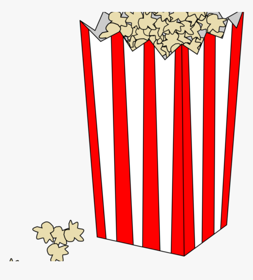 Free Clipart Popcorn Microwave Popcorn Kettle Corn - Cinema Drawing, HD Png Download