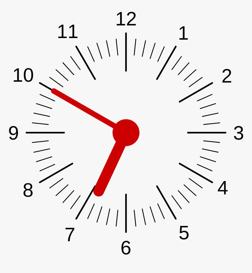 Reloj 12 30 , Png Download - 06 50 Reloj, Transparent Png