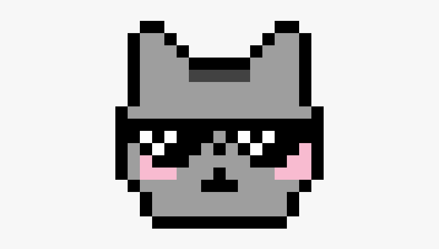 Nyan Cat Cross Stitch Pattern, HD Png Download