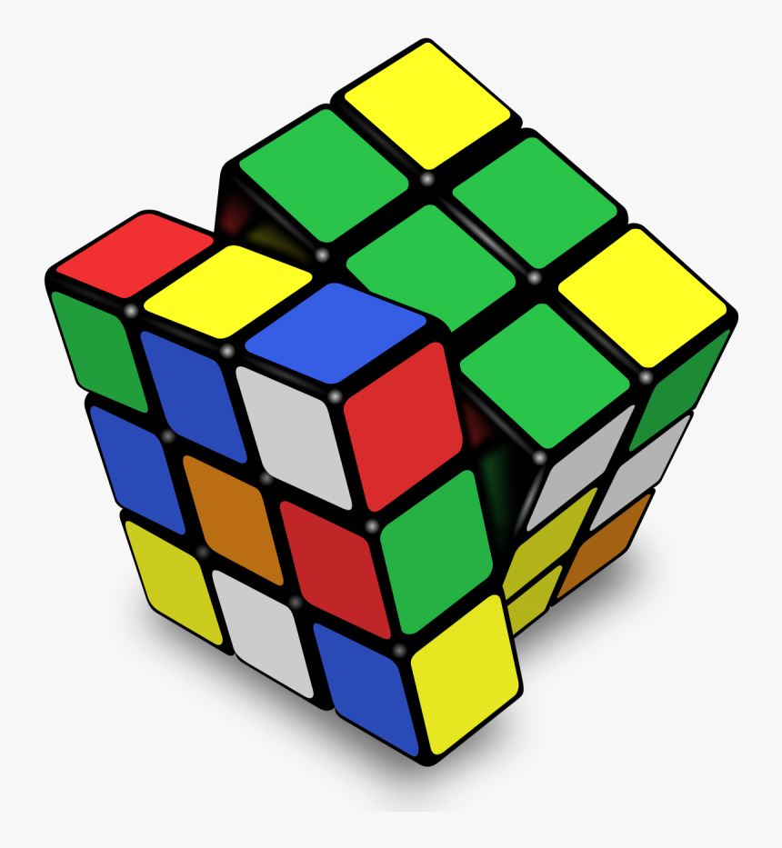 Rubik S Cube Png Image - Rubik's Cube Transparent Background, Png Download
