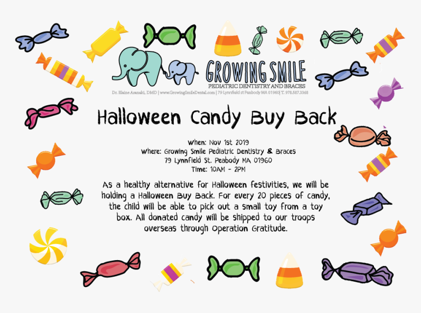 Halloween Candy Buy Back, HD Png Download