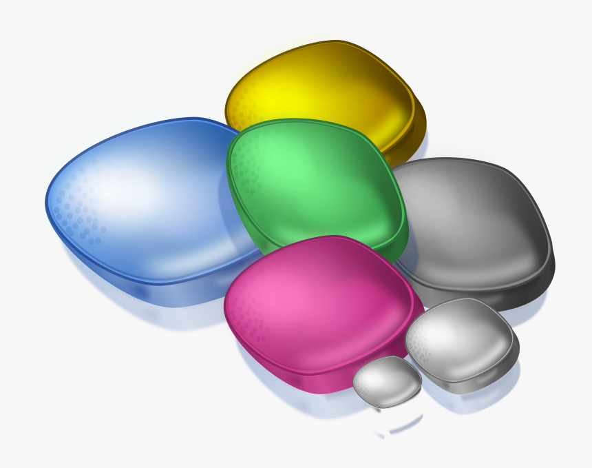 Halloween Candy Corn Clip Art Download - Stones Clipart, HD Png Download