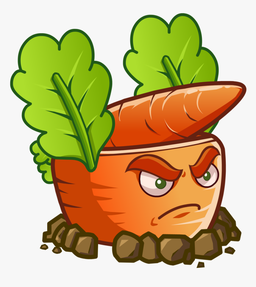 Carrot Rocket Launcher - Character Plants Vs Zombies, HD Png Download