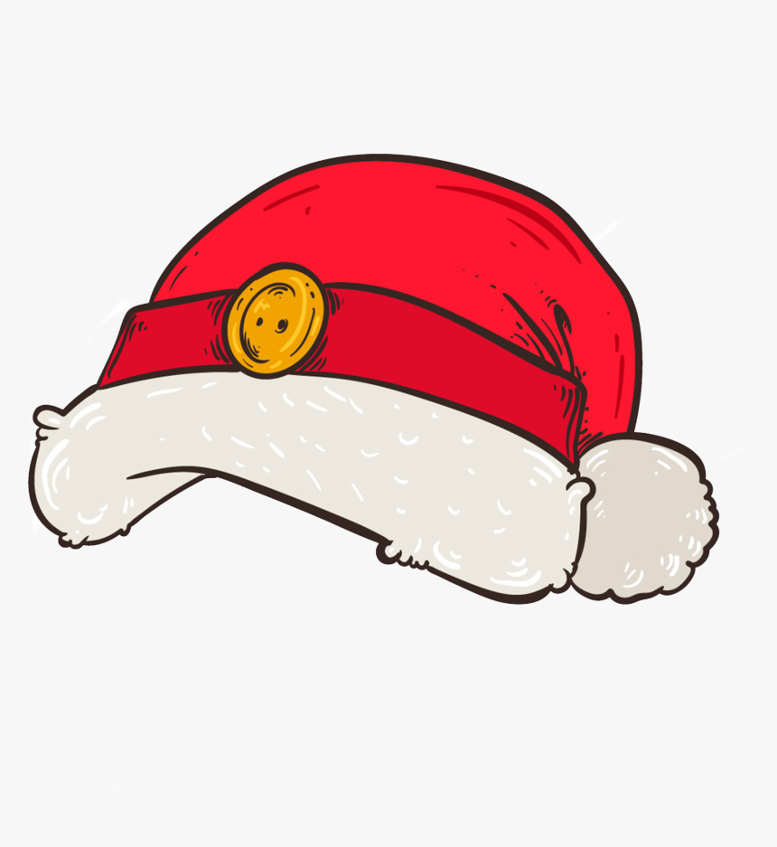 Christmas Hats Drawings Small Size, HD Png Download