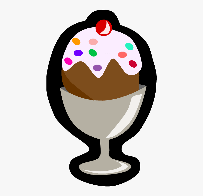 Microsoft Clip Art Of An Ice Cream Sundae - Clipart Ice Cream Sundaes, HD Png Download