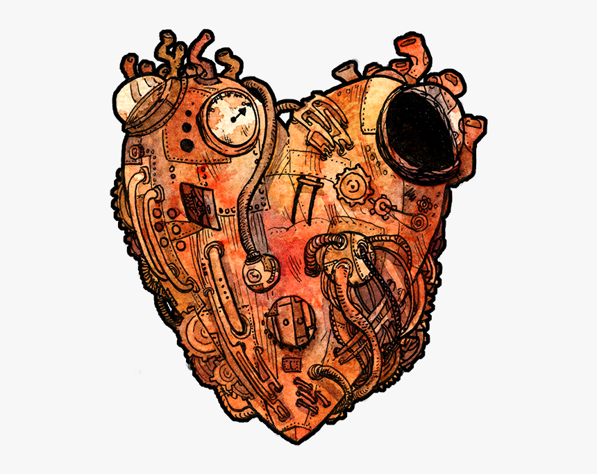 Artificial Heart Cartoon, HD Png Download