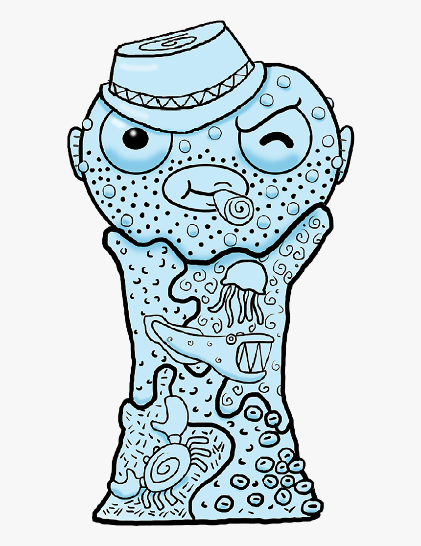 Hukilau The Puffnik - Line Art, HD Png Download