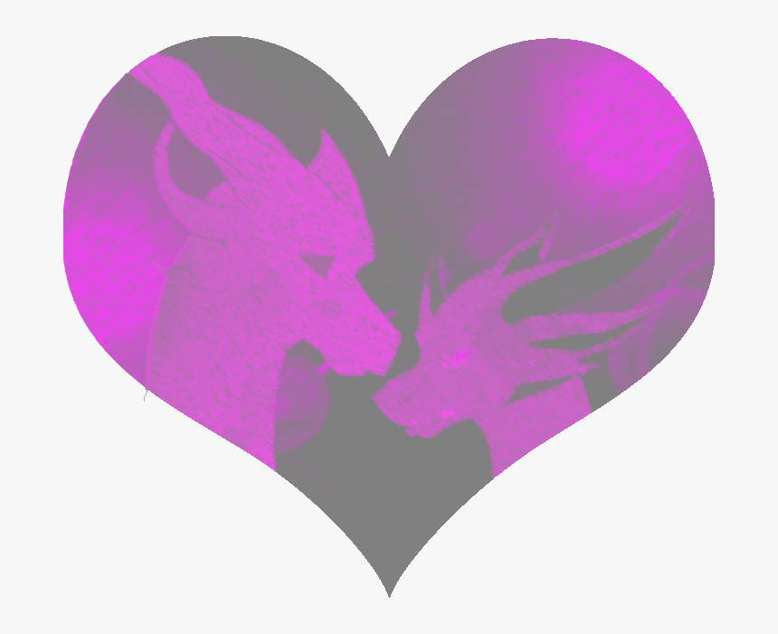 Hados X Lyn Chalk & Charcoal - Heart, HD Png Download