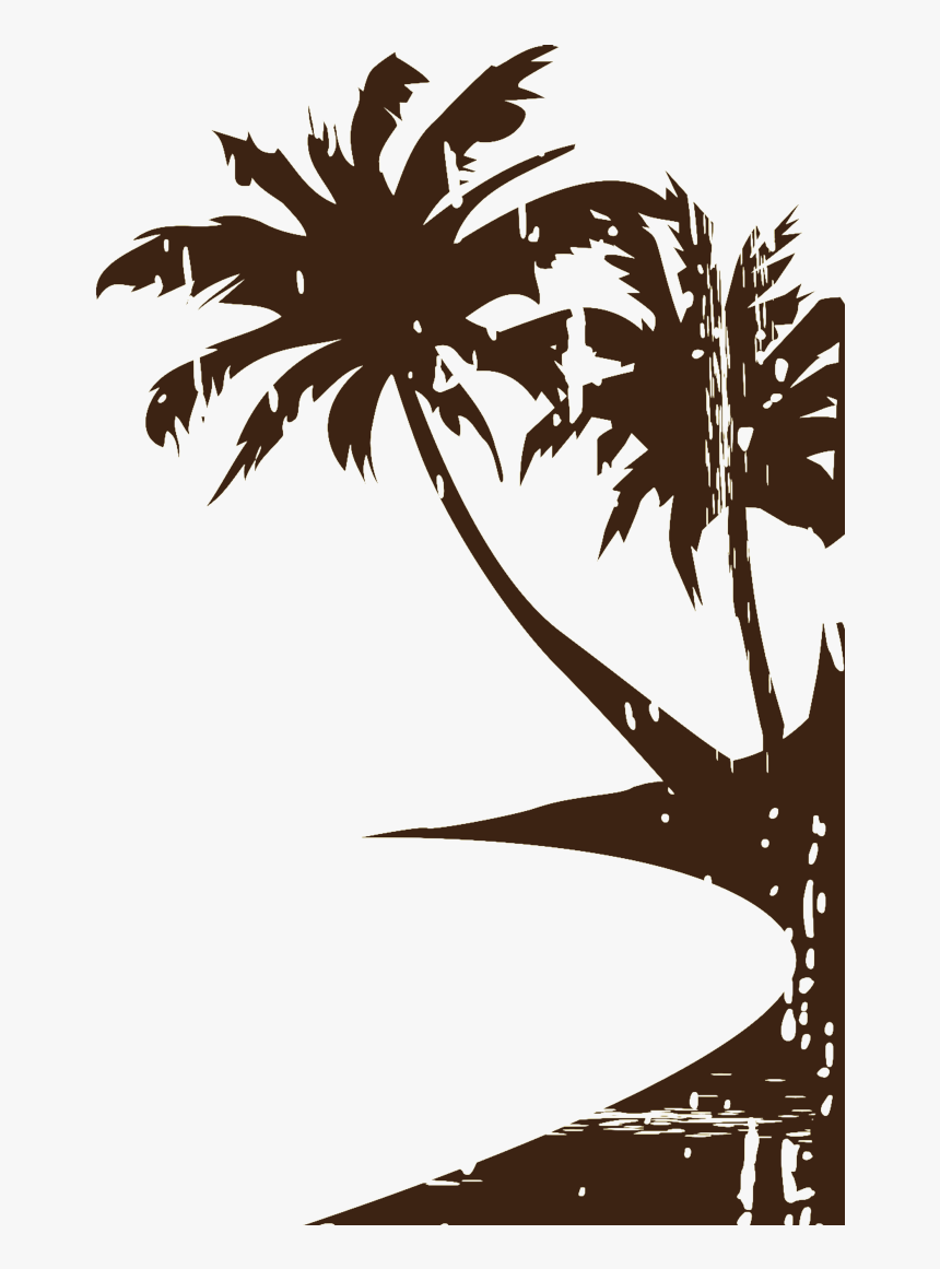 Beach Bar Grill Lake - Silhouette, HD Png Download