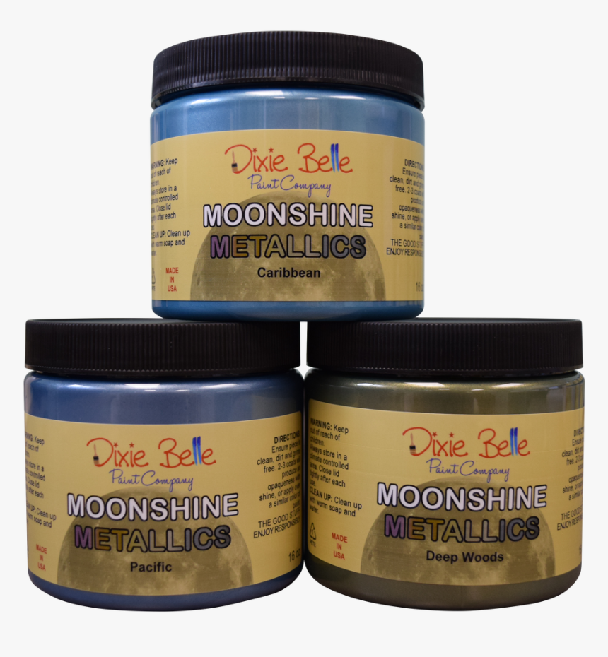 *moonshine Metallics* 3 New Colors - Moonshine Metallics Dixie Belle Paint, HD Png Download