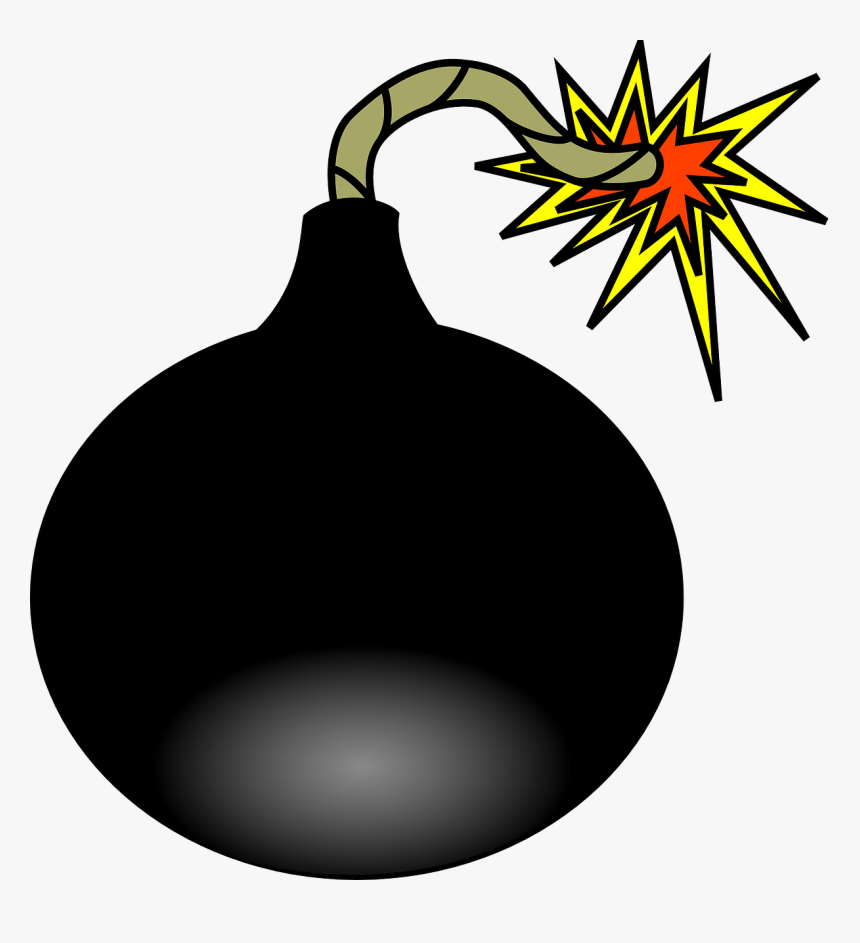 Transparent Background Bomb Clipart, HD Png Download