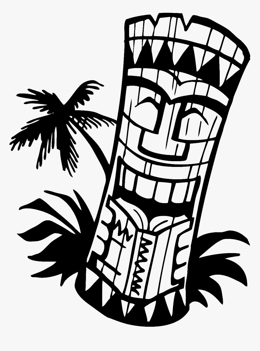 Hawaiian Tiki Clip Art Png, Transparent Png