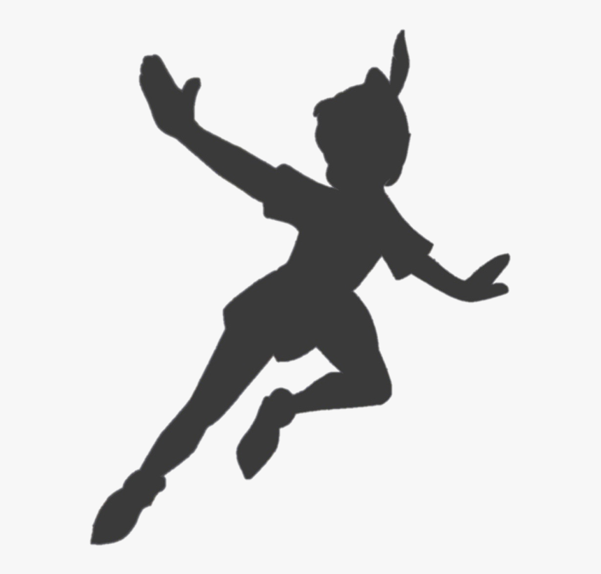 Peter Pan Peter Pan 10 Png - Peter Pan Silhouette, Transparent Png