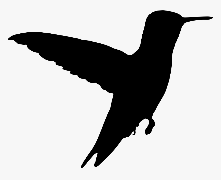Hummingbird Silhouette Icons Png - Hummingbird Silhouette Clipart, Transparent Png