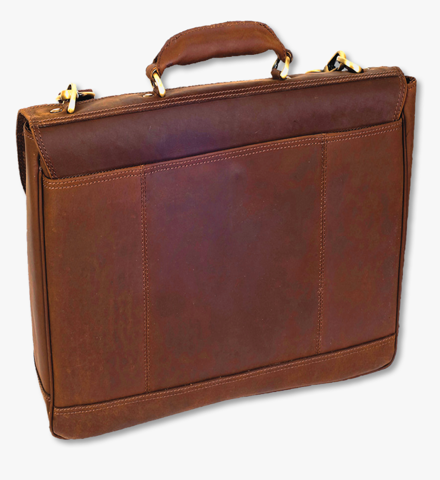 Brown Leather Office Bag, HD Png Download