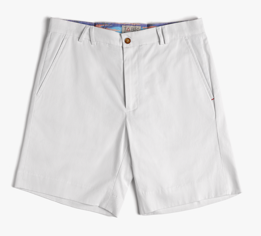Mens Bermuda Shorts Easter Lily White - Board Short, HD Png Download