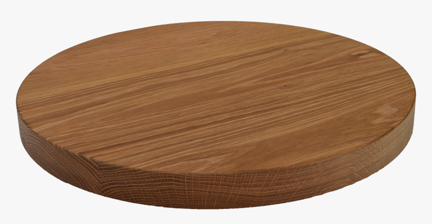White Oak Wide Plank Round Cutting Board, HD Png Download