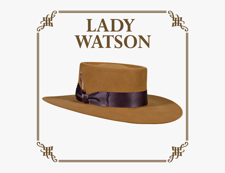 Category-lady Watson - Working Outdoorsman Fedora For 100 Dollars, HD Png Download