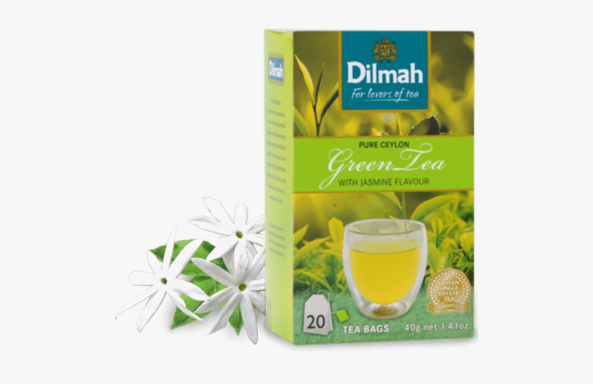 Pack Of Green Tea With Jasmine Flowers Dilmah Green Tea Jasmine, HD