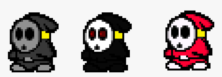 Shy Guy Pixel Art, HD Png Download