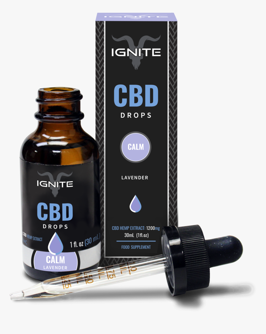 Cbdbox Delivery Ignite Calm Drops - Cbd Drops, HD Png Download