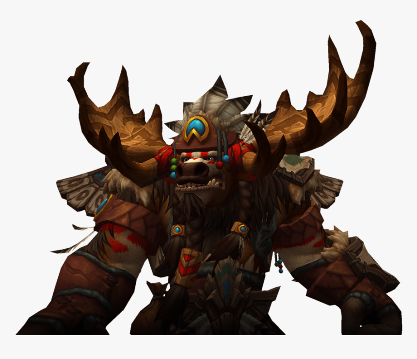 Highmountain Tauren Allied Race - High Mountain Tauren Classes, HD Png Download