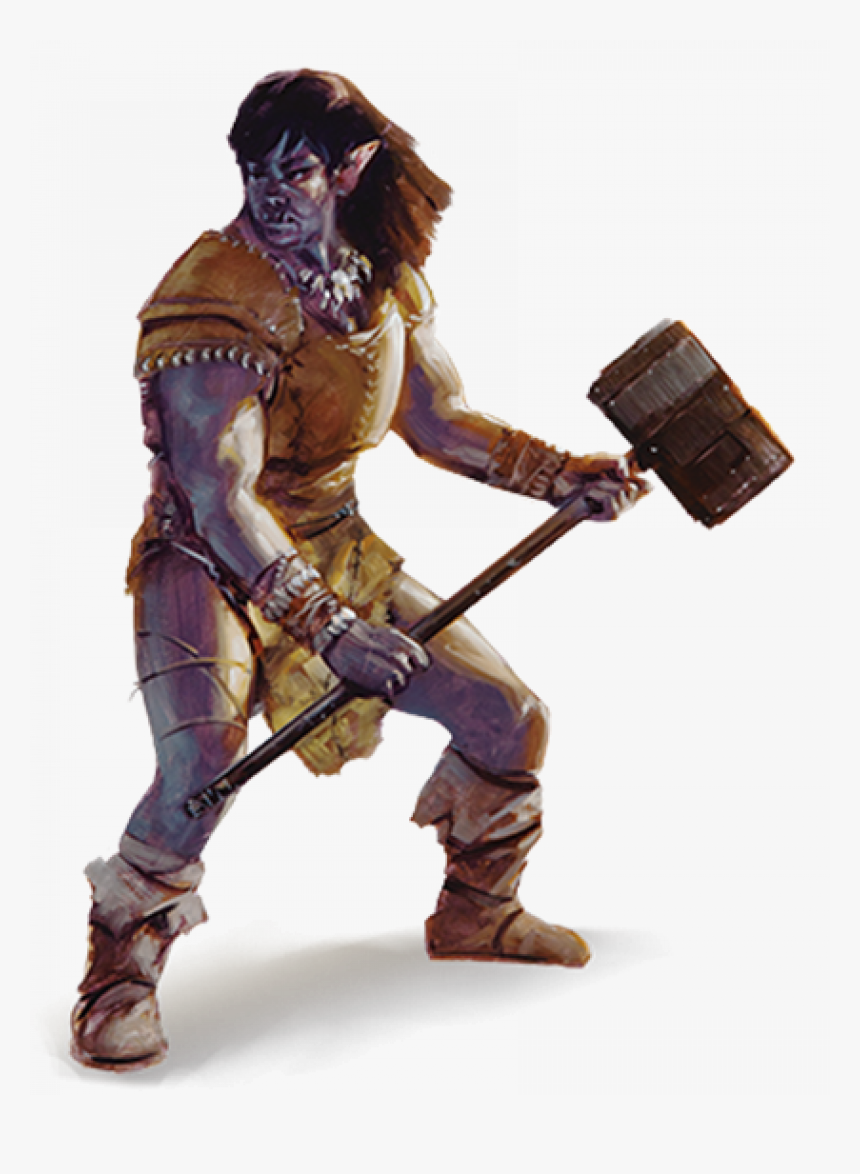 Dungeons And Dragons Half Orc, HD Png Download