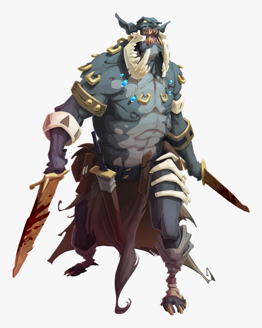 Orc-warrior2, HD Png Download