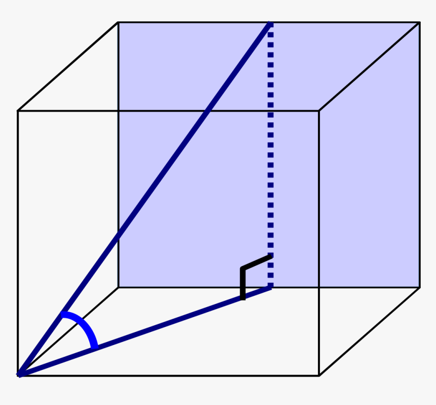 Diagonal De La Base, HD Png Download