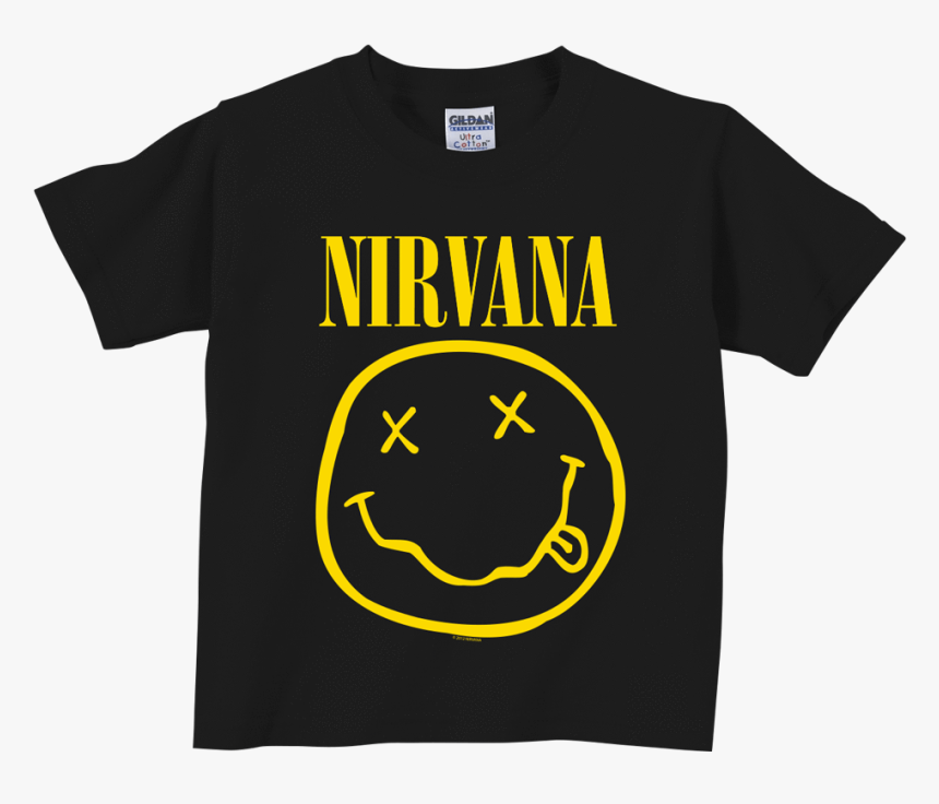 Smiley Toddler Tee - Nirvana Smiley, HD Png Download