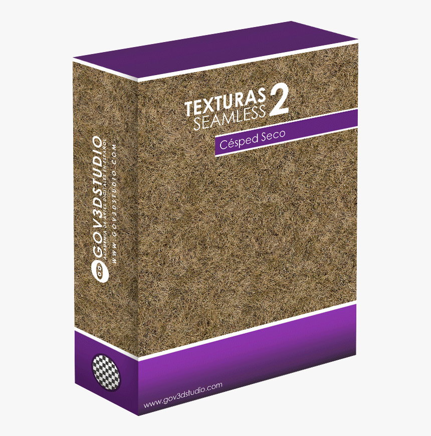 Texturas Semaless 02 Cesped Seco Caja - Box, HD Png Download