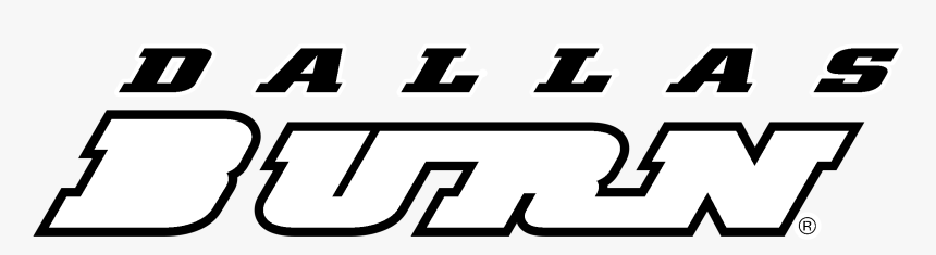 Dallas Burn Logo Black And White - Dallas Burn Logo, HD Png Download