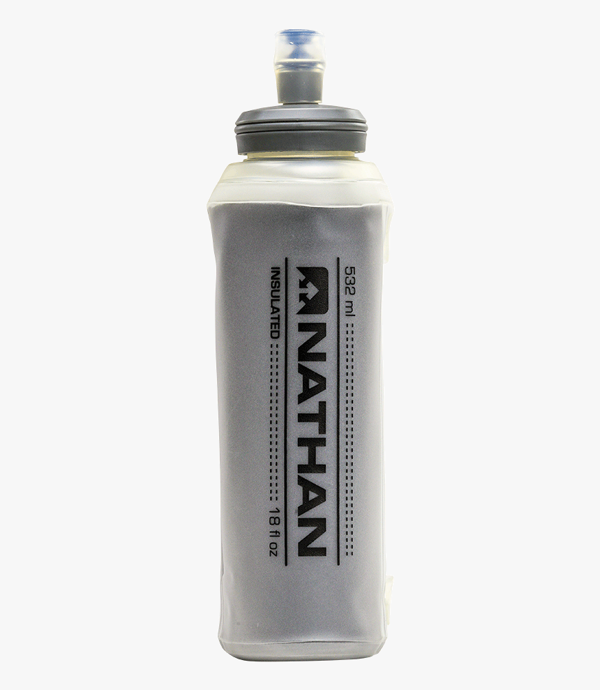 18oz Insulated Soft Flask With Bite Top 
 Class - ネイサン Nathan ハイドレーション パック Ns4017 インサレーテッド イグ ソ ドロー フラスク, HD Png Download