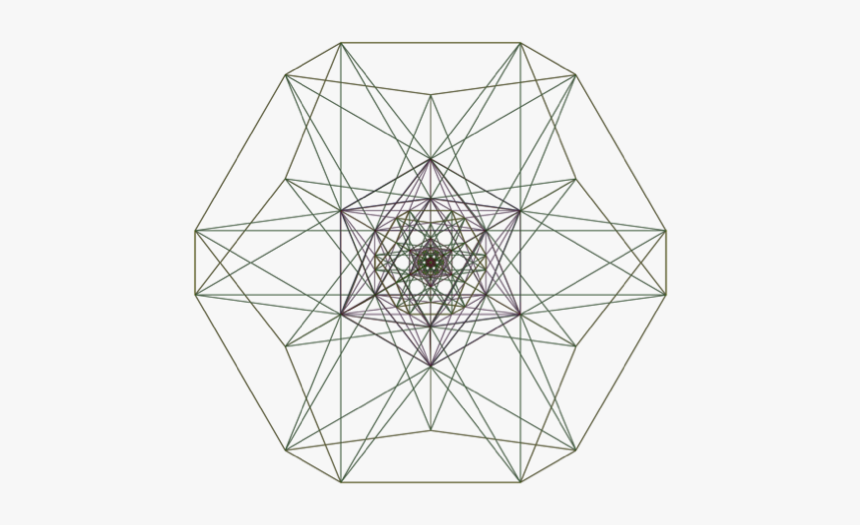 Transparent Triangle Sacred Geometry - Sacred Geometry Shape Png, Png Download