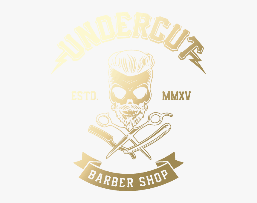 Undercut Barber Shop , Png Download - Logo Barbershop Undercut, Transparent Png