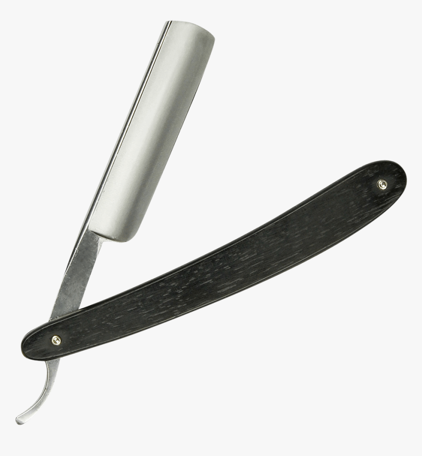 Dovo 5/8 Inch Half Hollow Ground Ebony Straight Razor - Tongs, HD Png Download