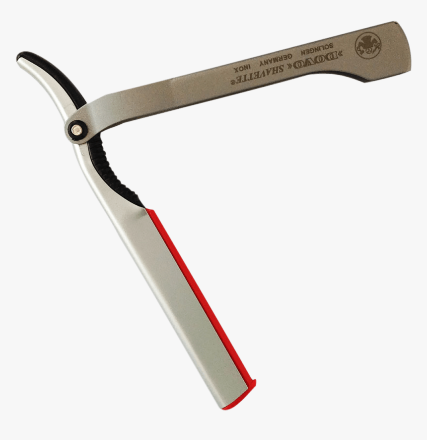 Dovo Silver Shavette Straight Razor - Metalworking Hand Tool, HD Png Download