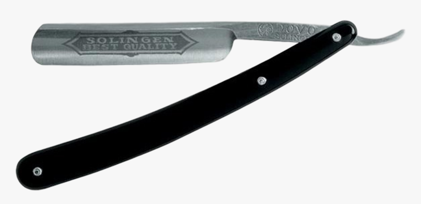 Dobo Classic Straight Razor Black Handle - Dovo Best Quality, HD Png Download