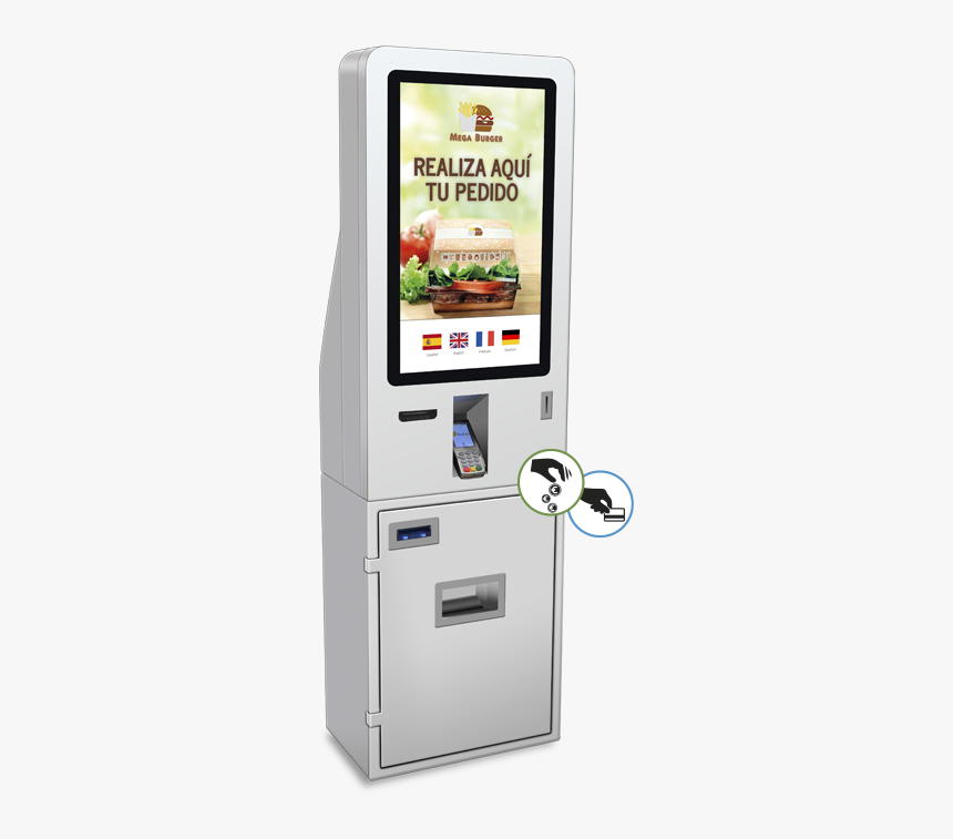 Imagen De Un T-quiosk Modelo - Kiosco Con Lector De Barras, HD Png Download